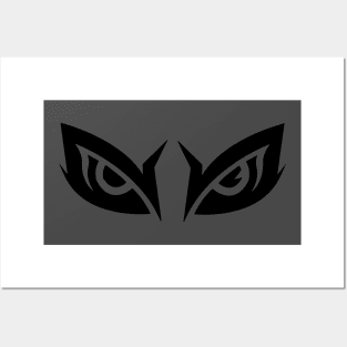 Owl Eyes Posters and Art